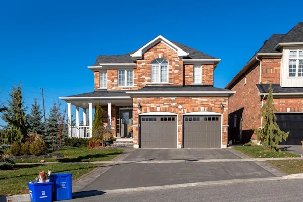 Residential moving — family moving boxes into a new home